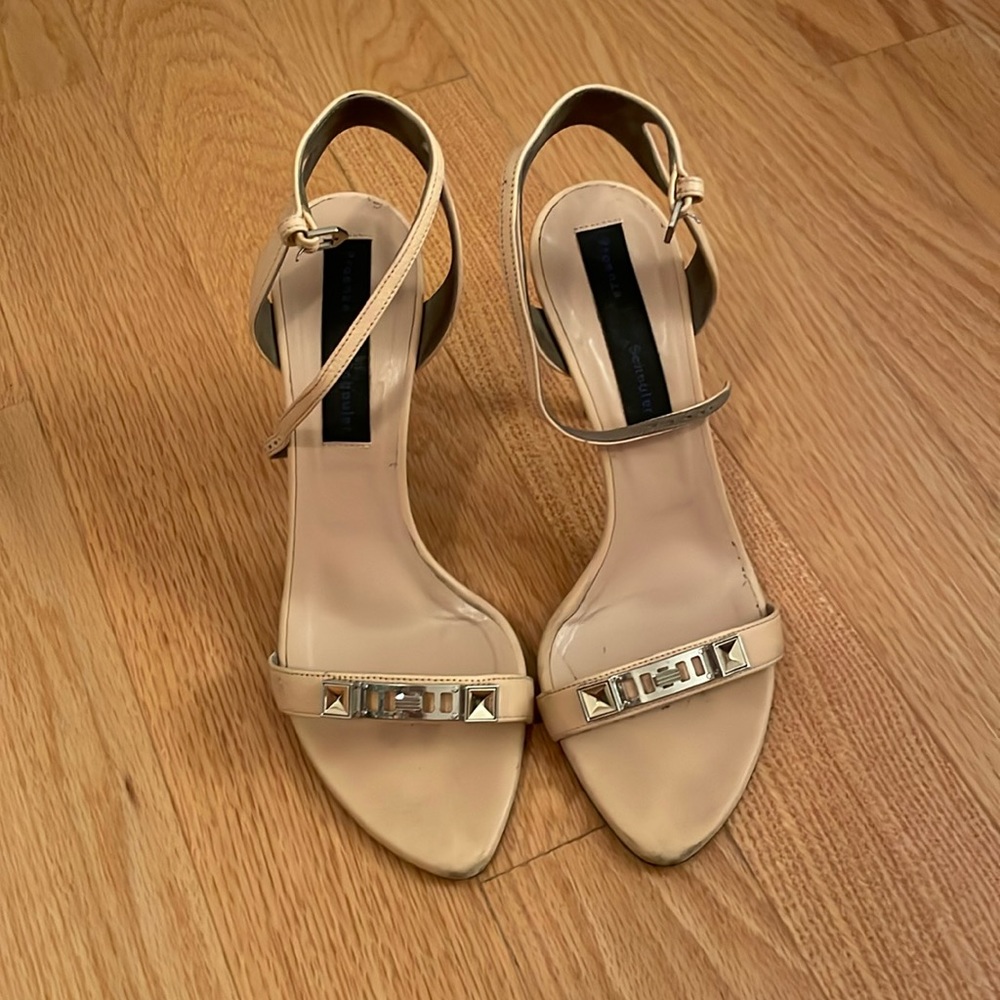 Proenza Schouler Stud Detail Sandals Size 38